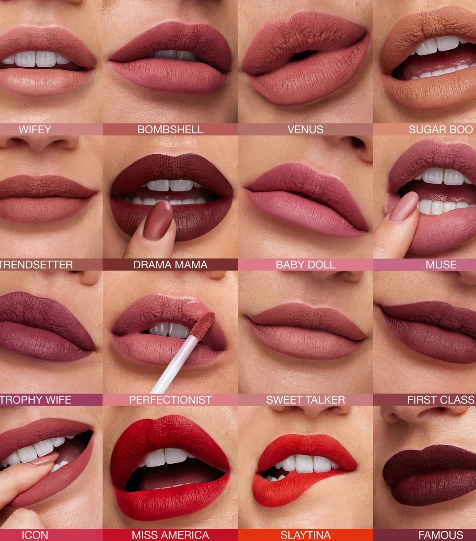 HUDA BEAUTY 12 PC LIPSTICK SET