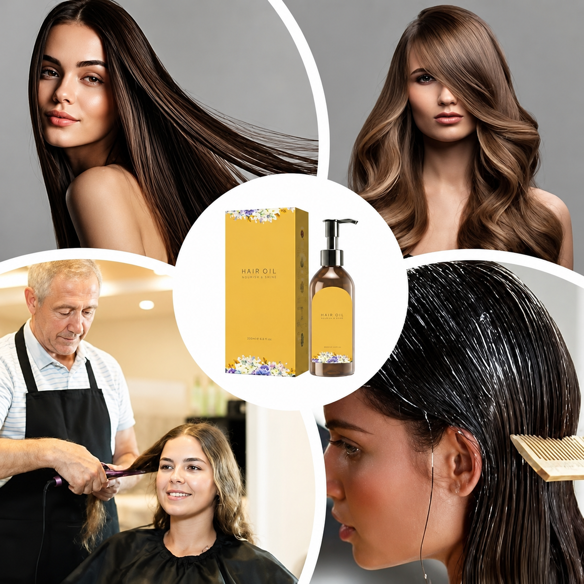 Floral Natural Hair Dye shampoo (Japanese)