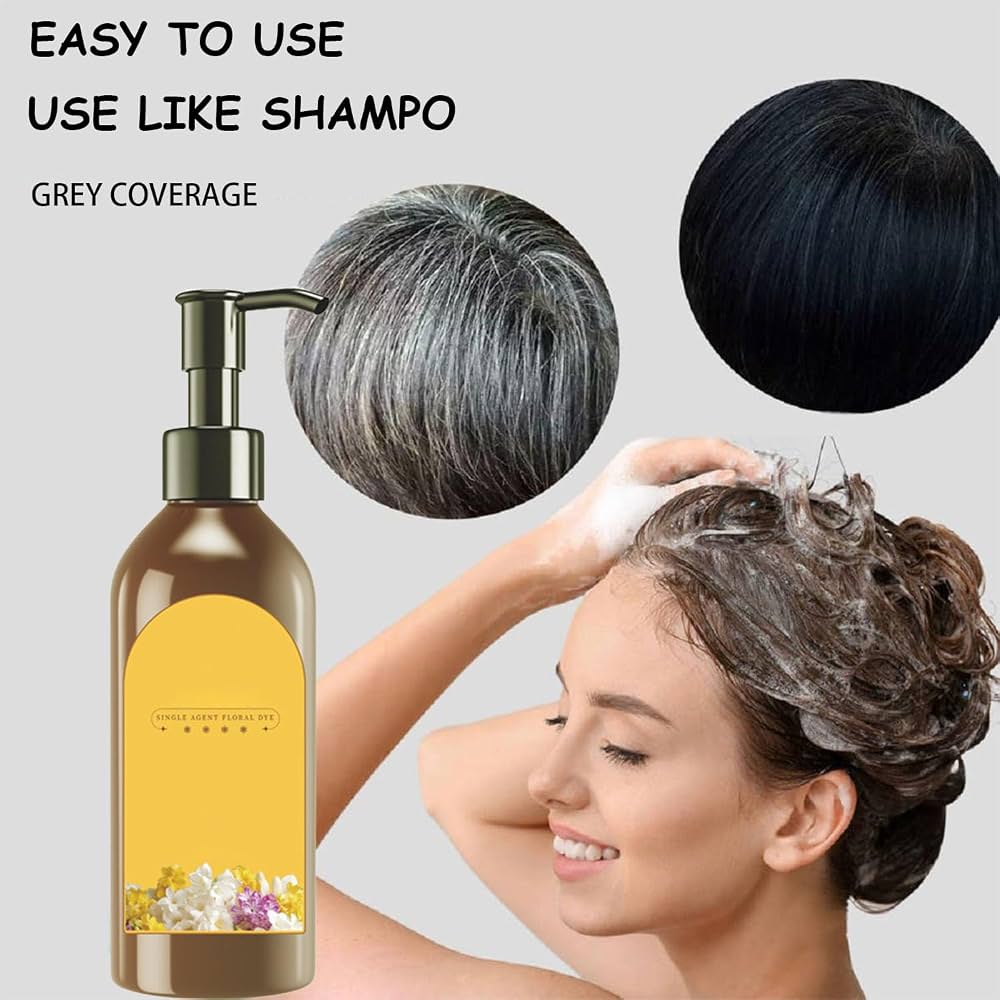 Floral Natural Hair Dye shampoo (Japanese)